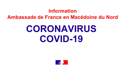 Informations Coronavirus – Covid-19
